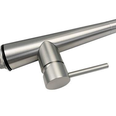 Brushed Nickel - Pull Out Kitchen Mixer 420
