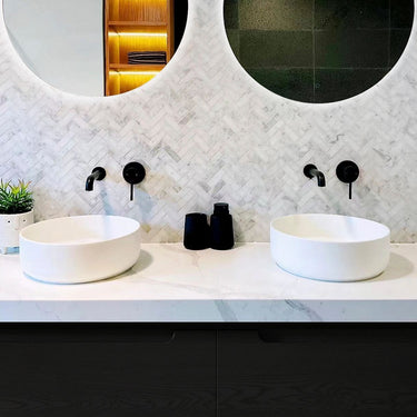 Rock Plate Stone 1500x465x60 Mont Blanc - Above Counter No Taphole
