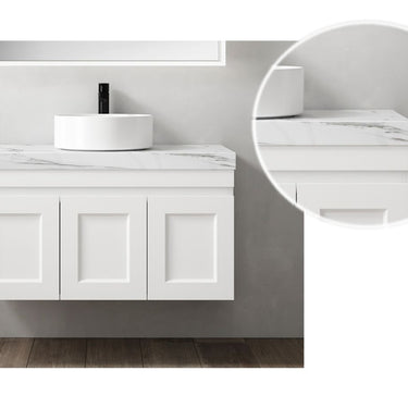 Rock Plate Stone 750x465x60 Mont Blanc - Above Counter No Taphole