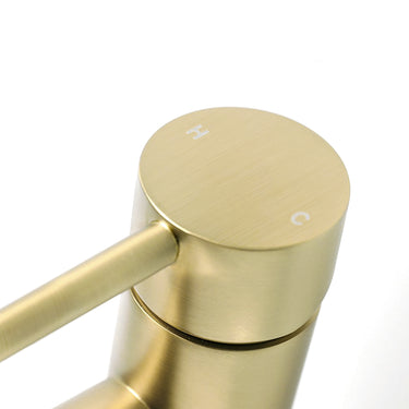 Brushed Gold - Roul Tall Basin Mixer