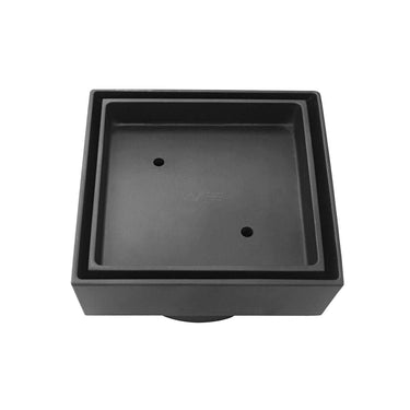 Smart 115 Matte Black Square Tiles Waste
