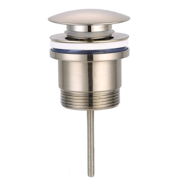 Brushed Nickel - Universal Pop Up/Pullout Waste 32mm/40mm