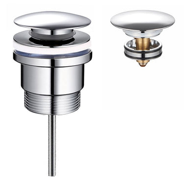 Chrome - Universal Pop Up/Pullout Waste 32mm/40mm