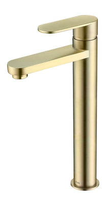 Brushed Gold - Vetto Lead Free Tall Basin Mixer