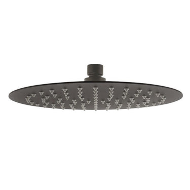 Gun Metal - Vetto Shower Head Stainless Steel Round  300mm