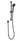 Vetto Shower On Rail Black