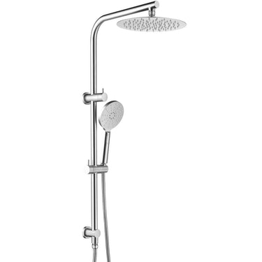 Chrome - Vetto Twin Shower Combo Top Inlet