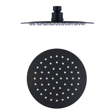 Matte Black - Vetto Twin Shower Combo Top Inlet