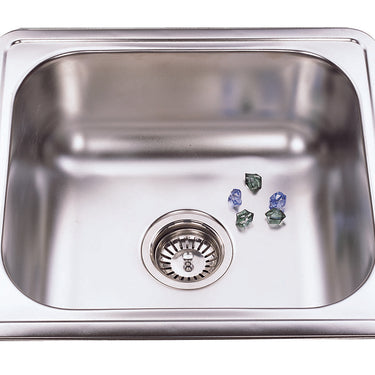 Single Bowl Abovemount Sink  490mm